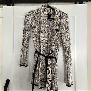 Calvin Klein cardigan with tie waist option